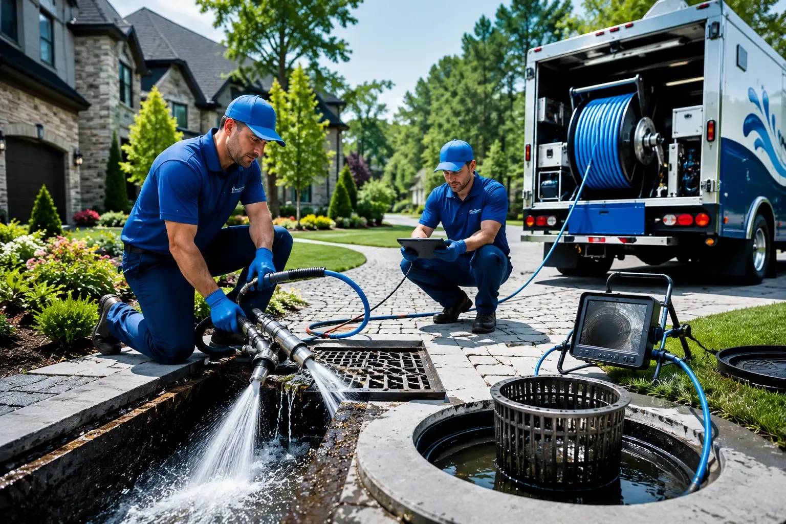 Local outdoor drain cleaning professionals in Durand, WI